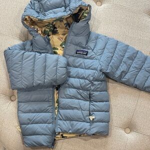 Patagonia reversible nano puff down jacket